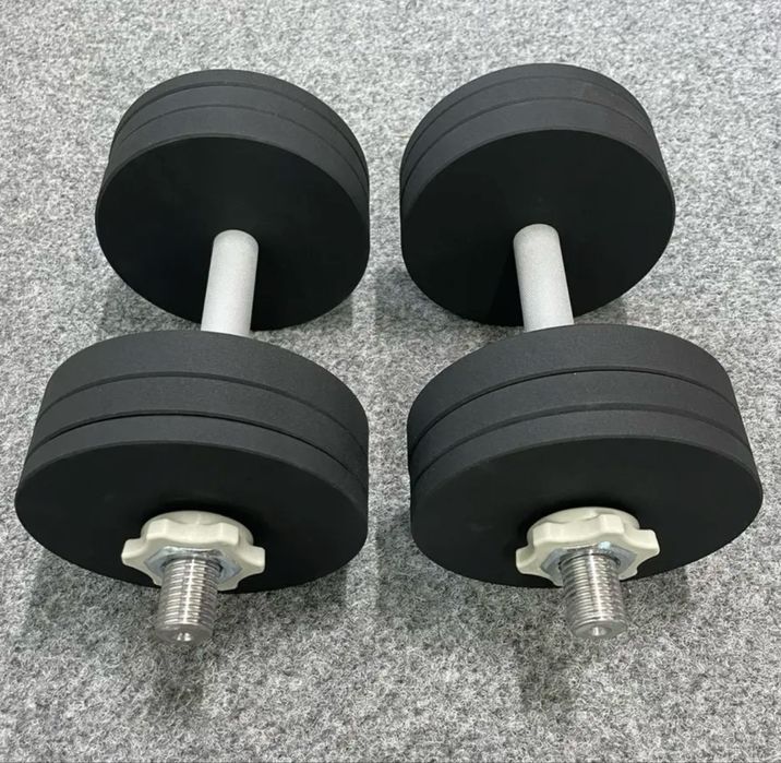 Розбірні металеві гантелі 2шт 12 16 20 24 30 40 КГ гантели гантель 18