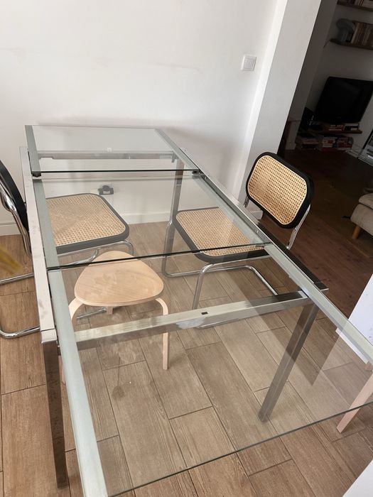 Mesa de jantar vidro
