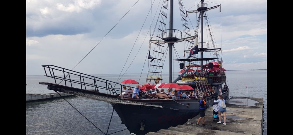 Теплоход Корабль Бригантина кафе аренда бизнес