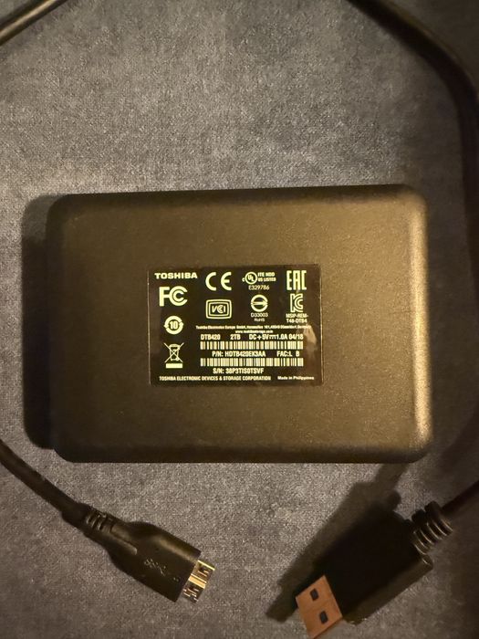 Dysk zewnętrzny TOSHIBA Canvio Basics HDD 2T