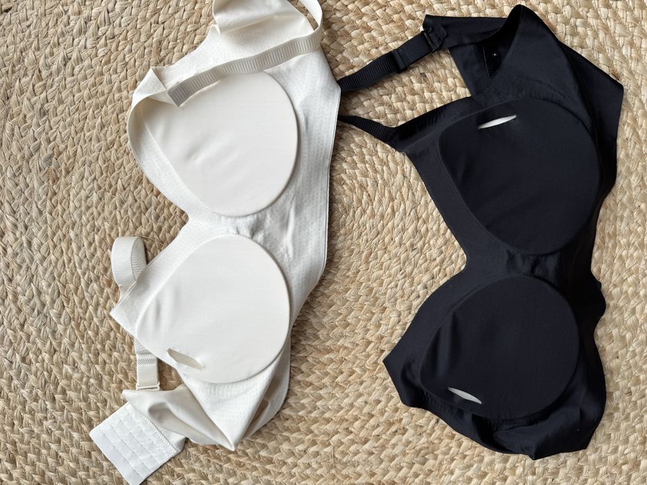 jeden bialy  bezszwowy stanik  4 Xl