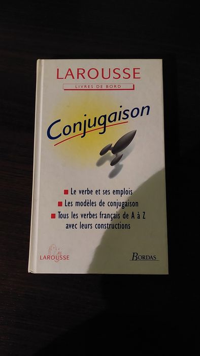 Larousse Conjugaison ksiażka francuskie czasowniki