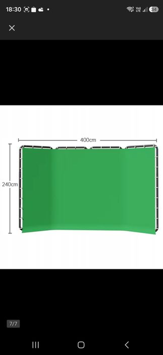 green screen XXL