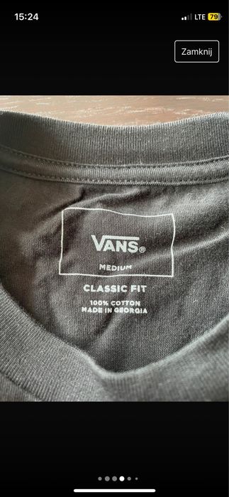 Longsleeve Vans r. M