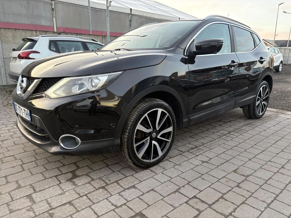 Nissan Qashqai Uszkodzony Diesel Skóra Dach panoramiczny