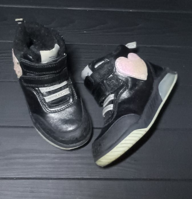 Дитячі зимові черевики для дівчинки Kinetix Чорні