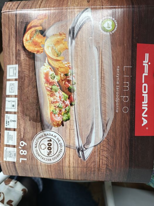 garnek żaroodporny szklany