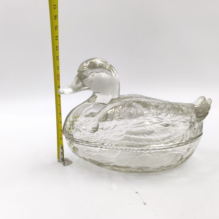 Ząbkowice Kaczka Kaczor Bomboniera Figurka Vintage Retro nie kura