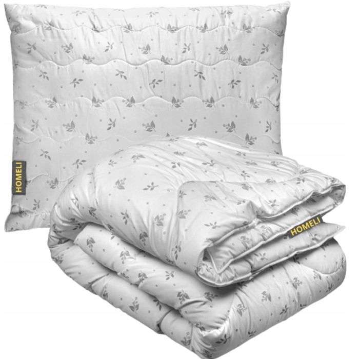 Kołdra i Poduszka 140X200+70x80 ZESTAW CAŁOROCZNY
