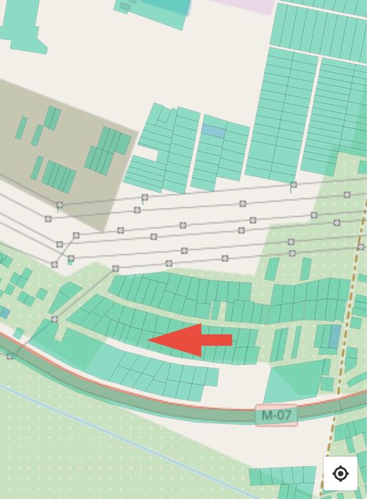 Шість ділянок по 12 соток друга лінія по Варшавській трасі