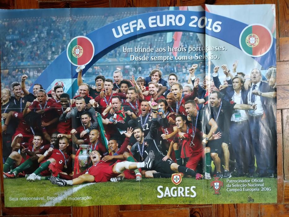 Poster  Seleção portuguesa - Euro 2016