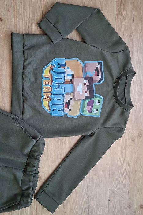 Komplet dresowy Dres Wojan Team 128  khaki/oliwkowym