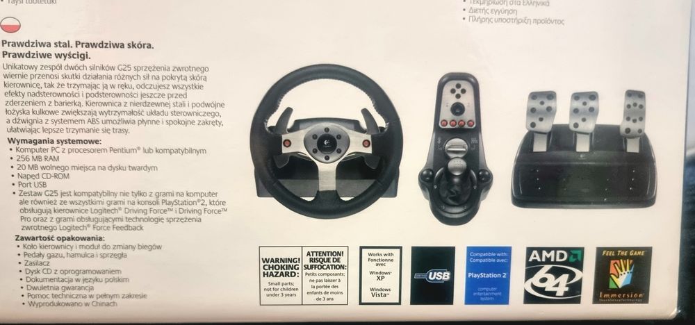 Logitech G25 kierownica