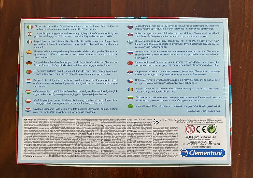 Puzzle dos aviões - Clementoni