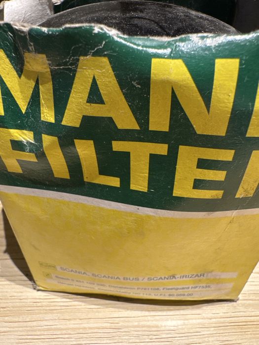 Venda filtro de combustivel, para scania, mann filter