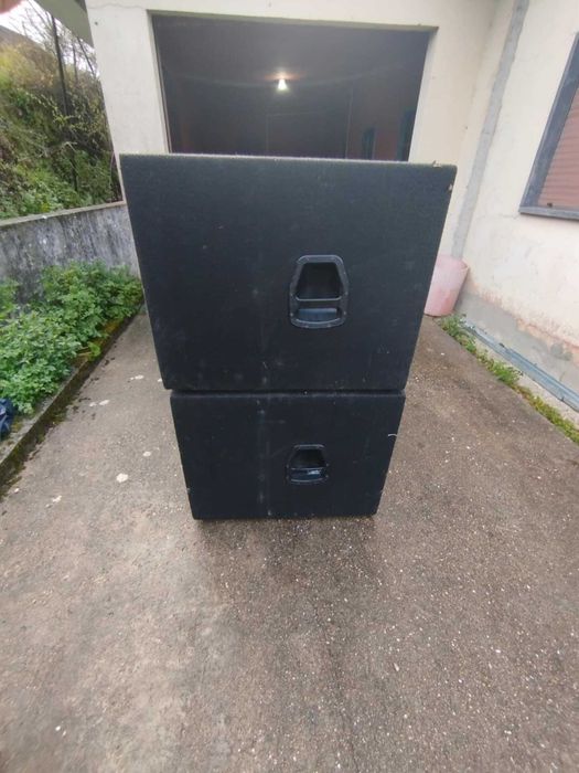 Colunas subwoofer passivas 1000W (2 disponíveis)