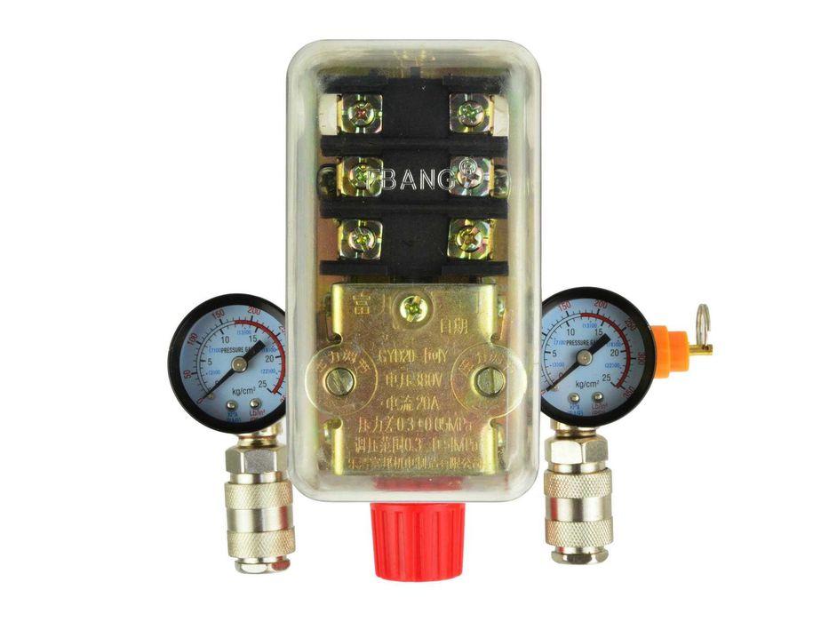 Wyłącznik ciśnieniowy PRESOSTAT SILOWY reduktor 2 zegary 400V 1254