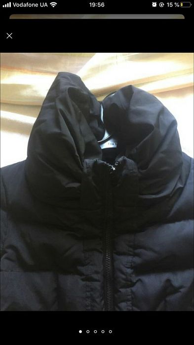 Зимнее пальто пуховик ZARA