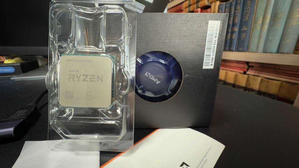 Processador AMD Ryzen 5 5500  Zen 3 6-Core 4.2GHz 19MB Cache SktAM4