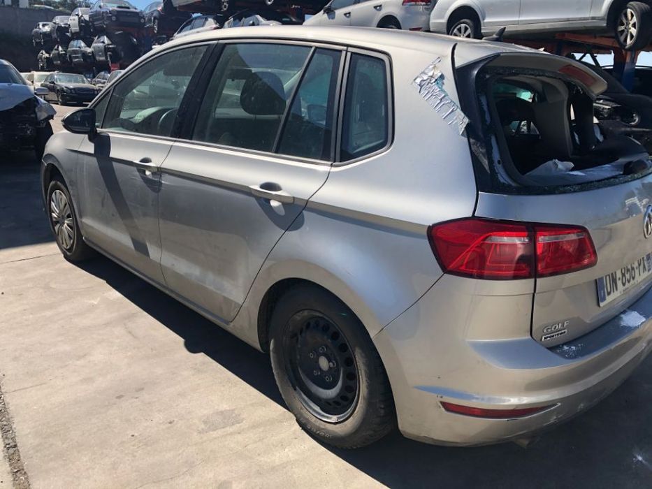 VW GOLF VII SPORTSVAN 1.6 TDI 110 CV CAIXA DSG 7 DE 2016 PARA PEÇAS