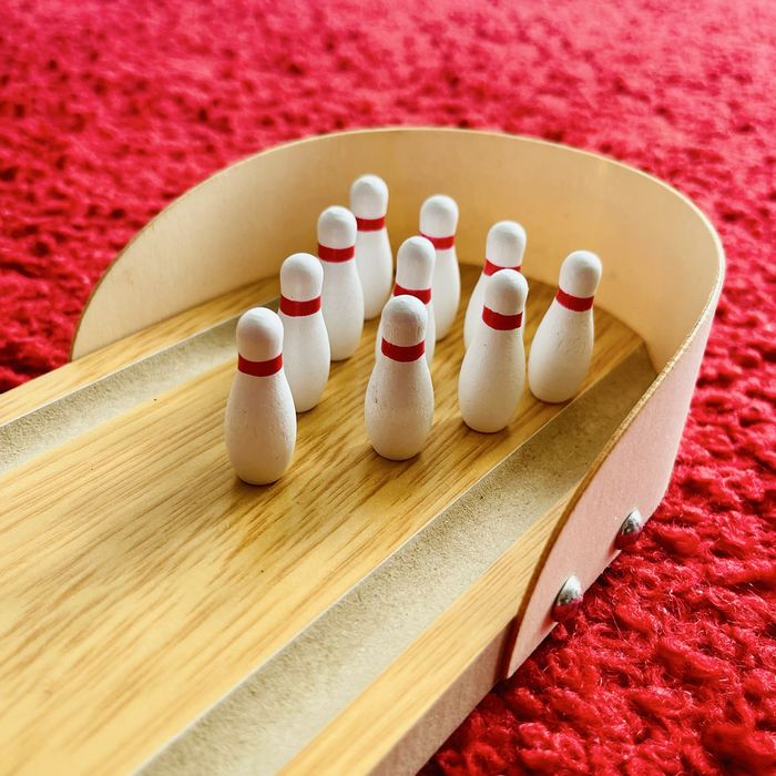 Conjunto 2 Jogos de Mesa Madeira (Bowling + Croquet) - Flying Tiger