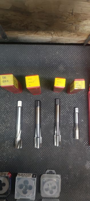 Brocas fresas pastilhas machos caçonetes  ect