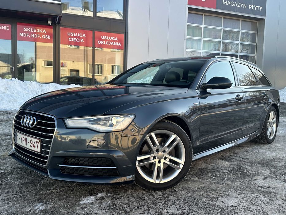 AUDI A6 C7 LIFT 2.0 TDI 190PS S-LINE Panorama Skóra LED Kamera PDC 18"