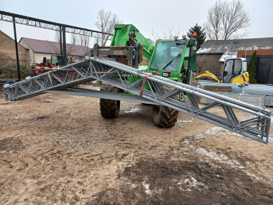 KONSTRUKCJA WIATA OCYNK 6m x 6,5m Garaż Magazyn Hala Rolna