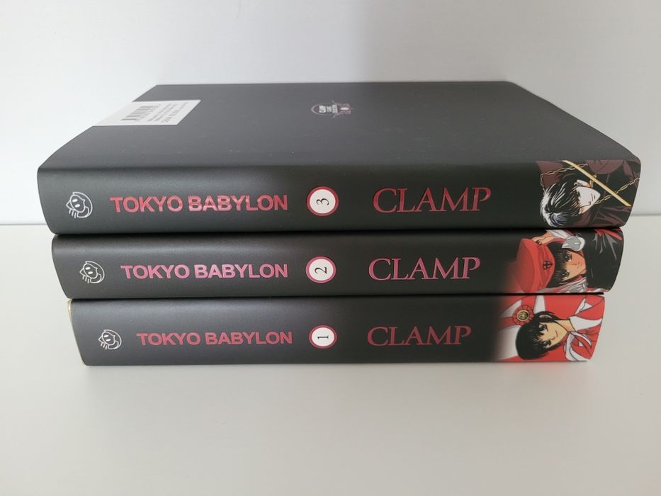 Komplet manga Tokyo Babylon tomy 1 - 3 anime clamp wszystkie dodatki