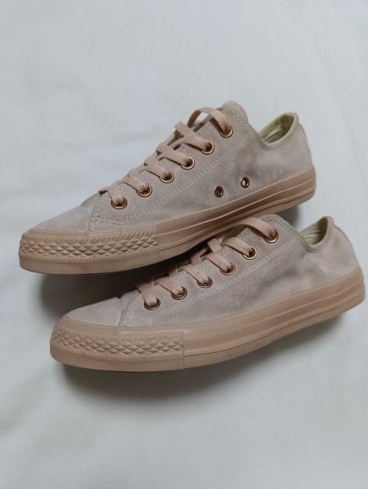Кеди шкіряні жіночі Converse All Star