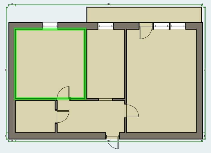2 pokoje 54 m², loggia z widokiem na Stare Miasto, winda, parking – ul. Królewiecka