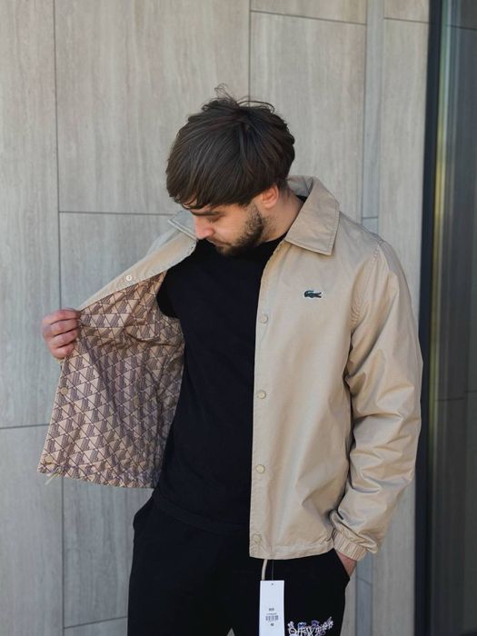 Овершот, кофта Lacoste , двосторонній в 3 кольорах