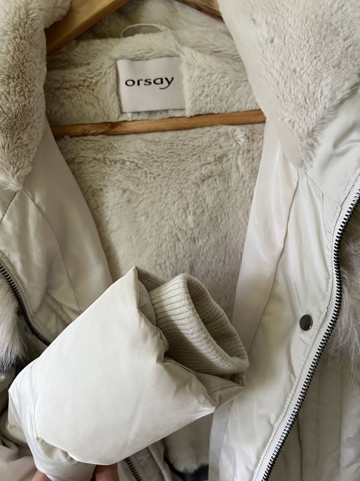 Kurtka zimowa, puchowa, ciepła, ORSAY