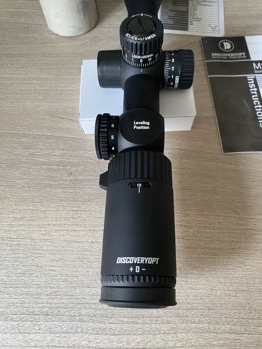 Прицел Discovery Optics MS 4-16x42 AOAC з підсвіткою прицільной сітки.