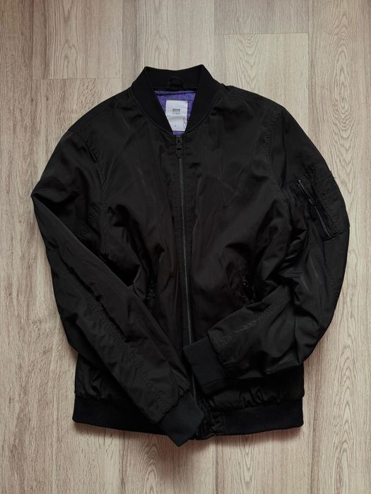 Kurtka męska bomber – rozmiar L – czarna