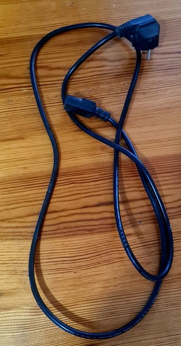 Мережевий комп'ютерний кабель живлення 220V 3 pin Шнур живлення