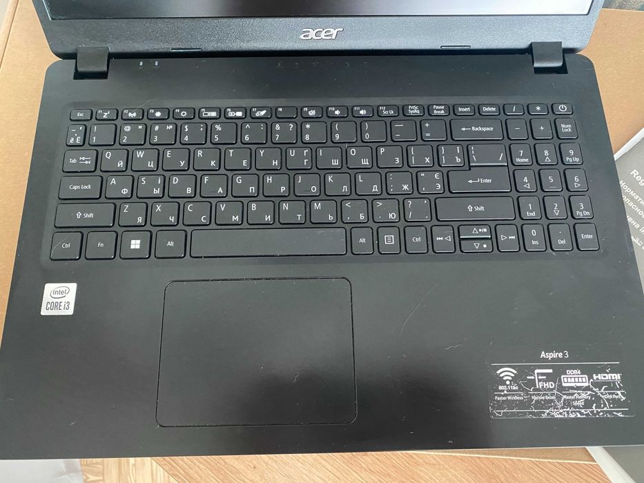 Acer Aspire A315-56 | Intel Core i3 | SSD 256GB | 8GB ОЗУ