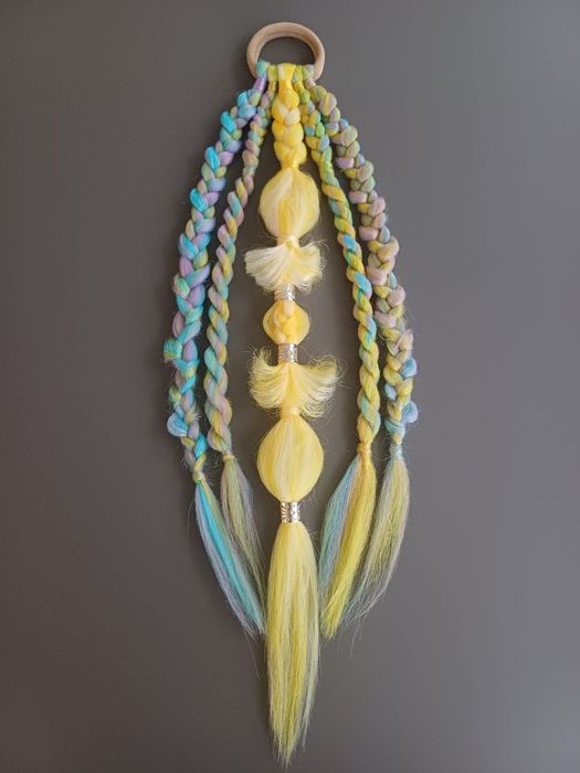 Gumka ozdobna na koczek/kitkę