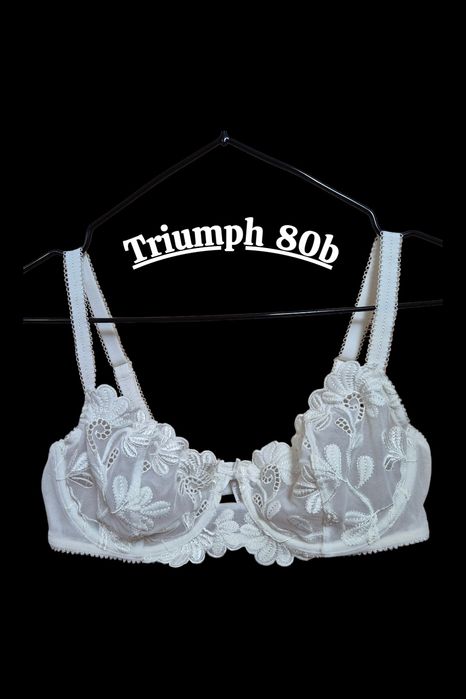 Triumph International Sweet Flirt 80B – delikatna koronka, stan idealn