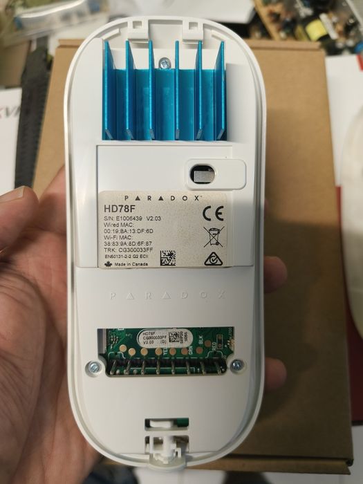 Detetor alarme Paradox