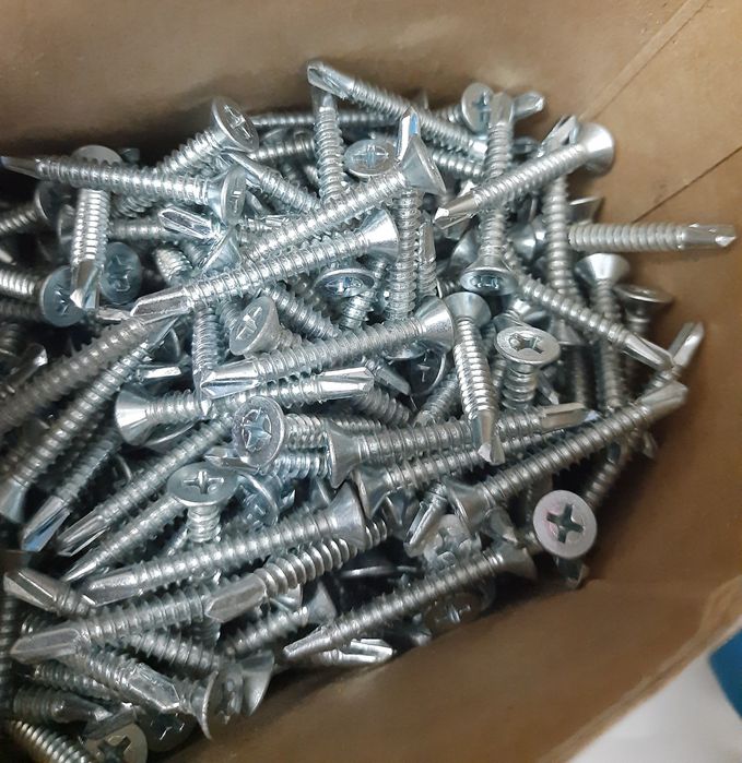 Parafusos broca zincados