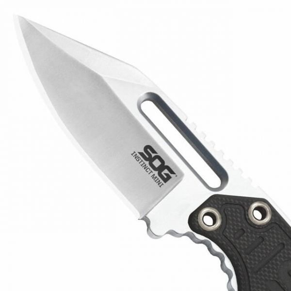SOG - Składany nóż survivalowy Instinct Mini - Czarny - NB1002-CP