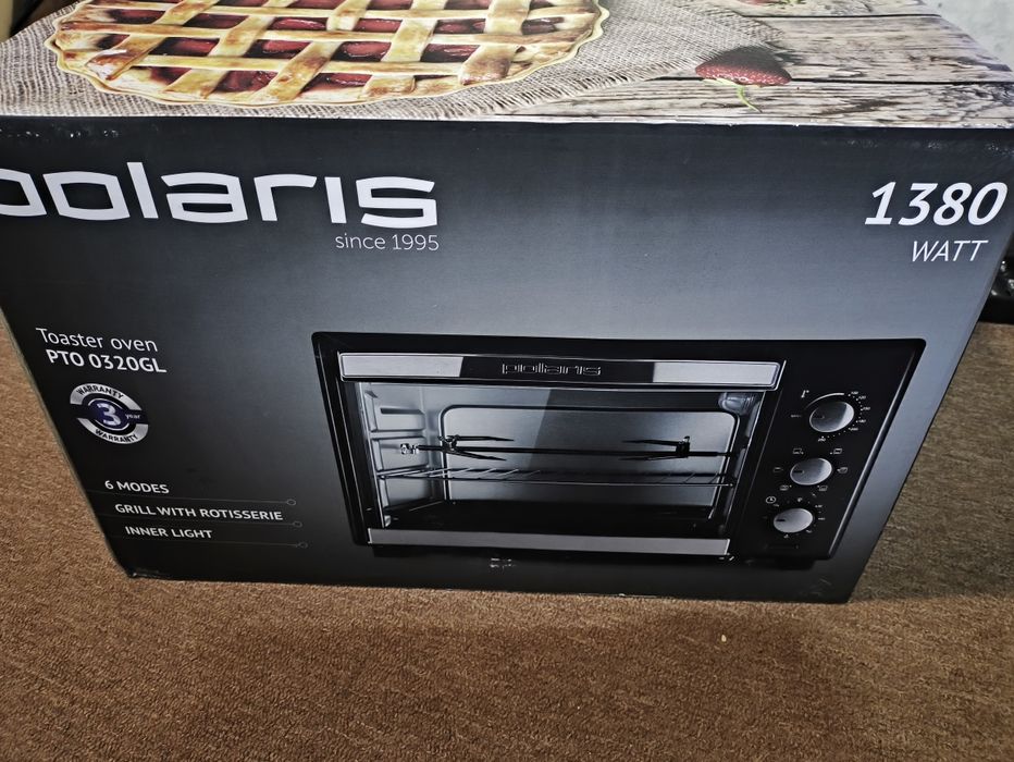 Электропечь POLARIS PTO 0320 GL Б/у