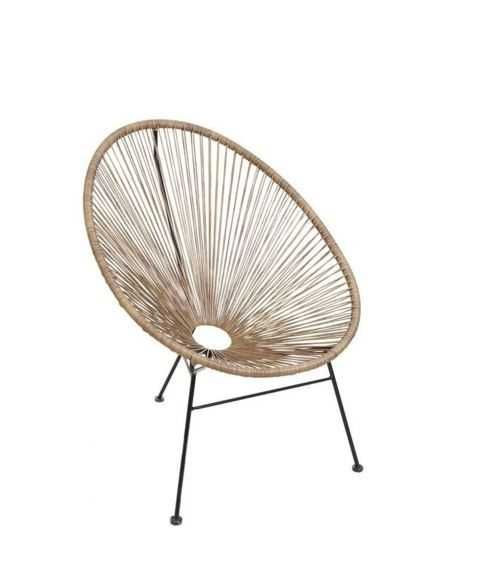 Cadeirão de jardim Bege