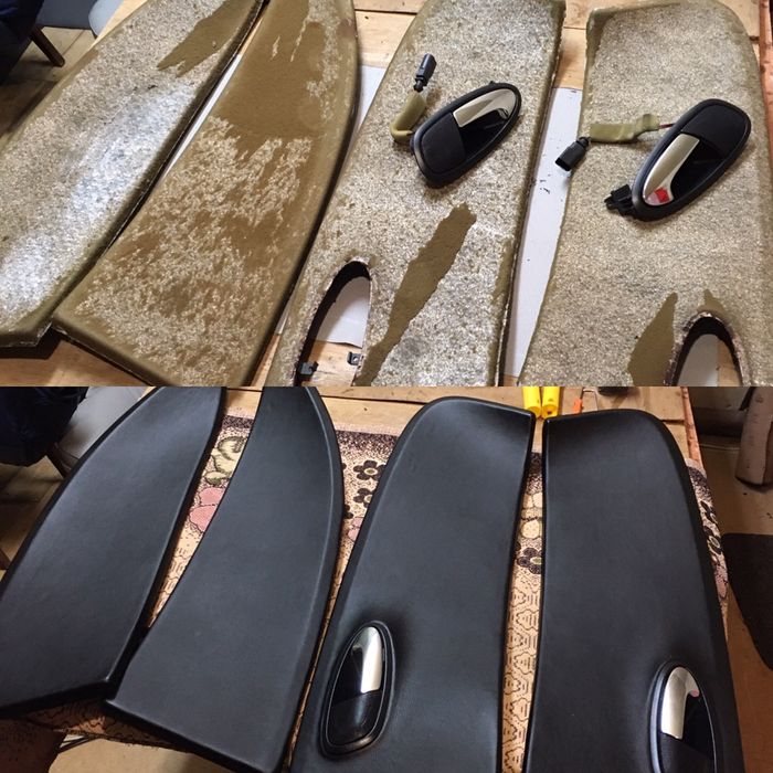 Перетяжка та ремонт салону сидіння, потолку, дверних карт та інших дет