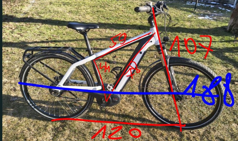 Rower elektryczny Riese & Muller, oświetlenie, silnik Bosch CX