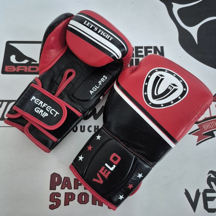 Velo MuayThai 14 Oz Оригінал Боксерські рукавиці шкіра натуральна 14 унцій мма mma