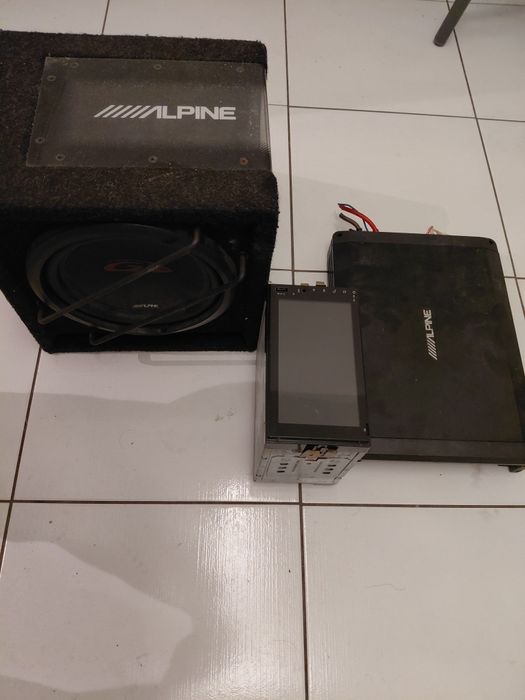 Alpine Car audi Radio Skrzynia wzmacniacz
