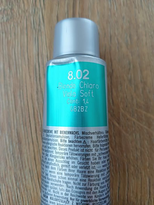 ECHOSLINE 8.02 farba do włosów 100ml