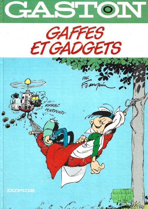 banda desenhada francófona Gaston Lagaffe vários números